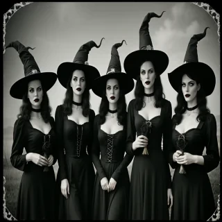 vintage witches