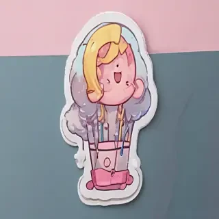 aesthetic transparent stickers