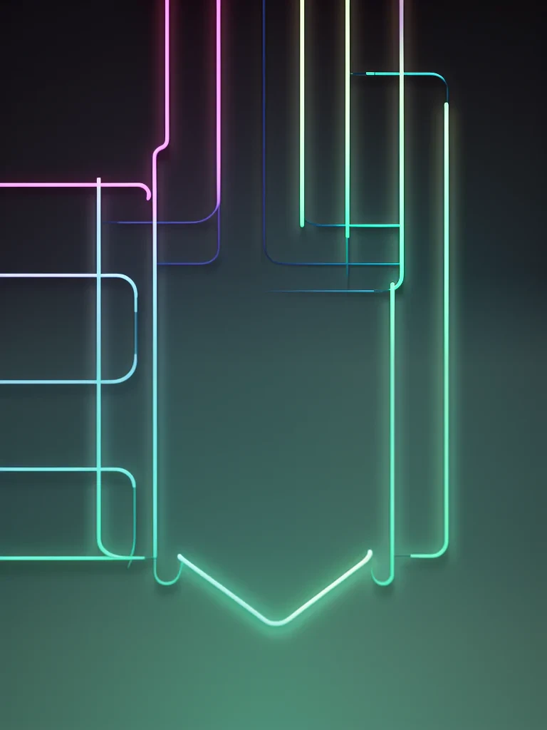 lock screen neon wallpaper iphone