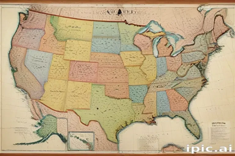 map of usa