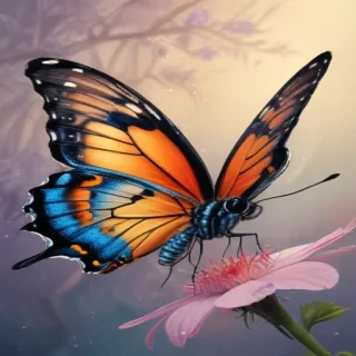 butterfly drawing picture