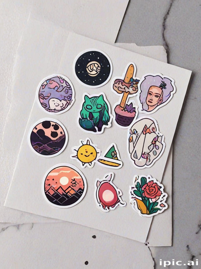 asthetic stickers