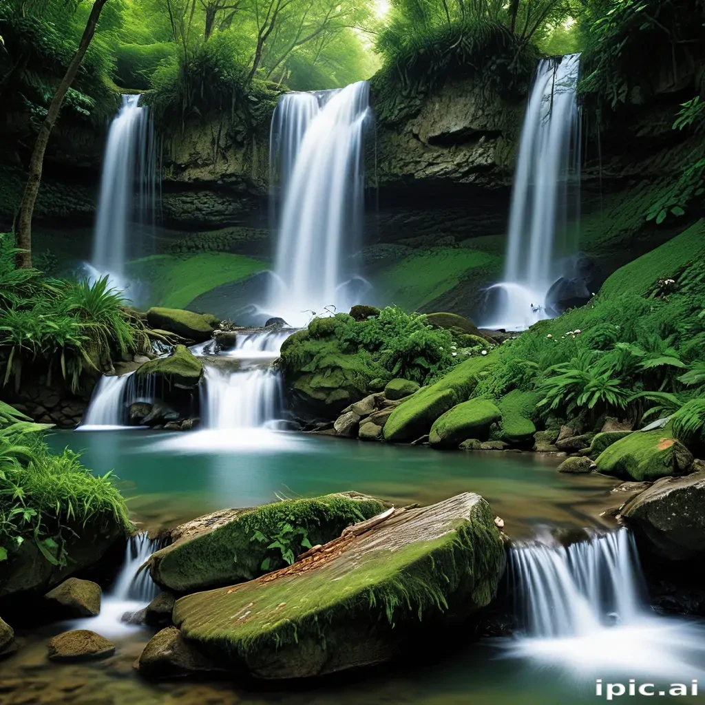 desktop waterfall backgrounds