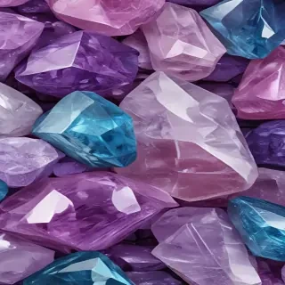 crystals background