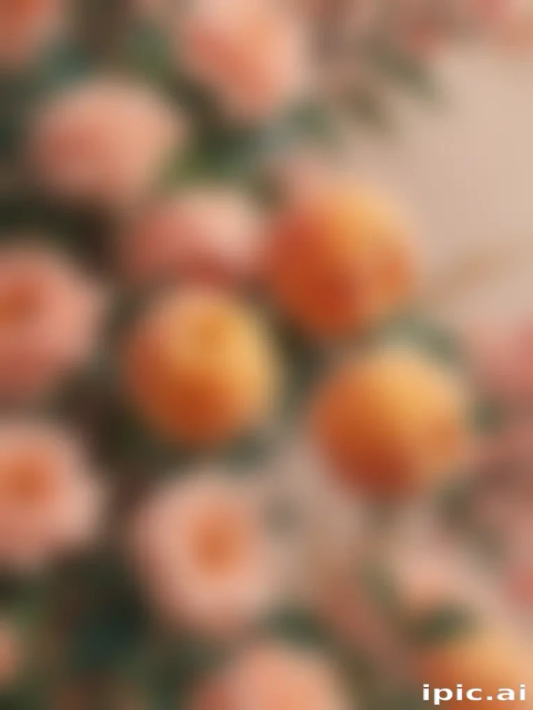 peach aesthetic wallpaper
