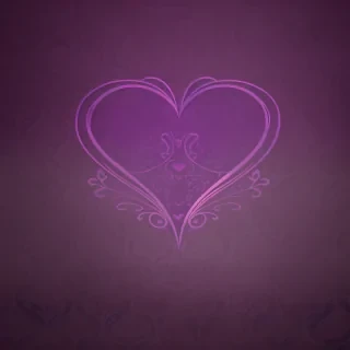 purple wallpaper heart
