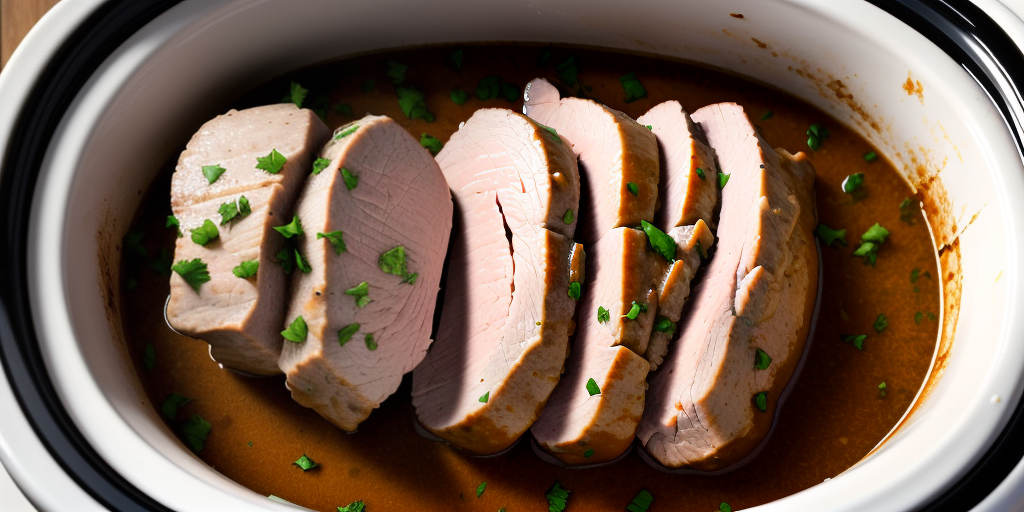 crock pot pork tenderloin frozen
