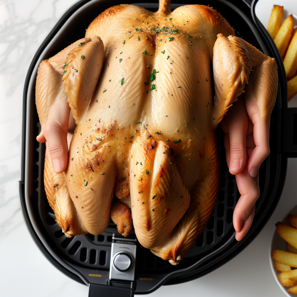 air fryer cornish game hen