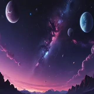 space wallpaper aesthetic