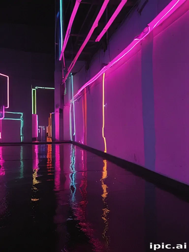 neon background aesthetic