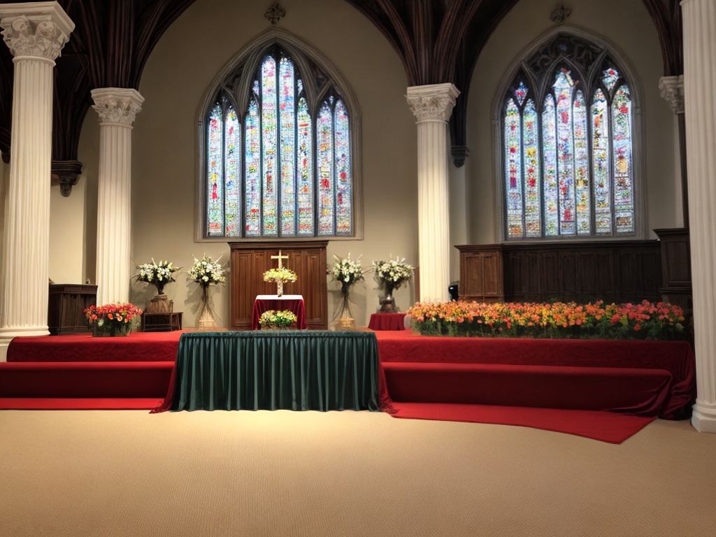 from the altar to the Lord's house ppt background, half altar at the ...