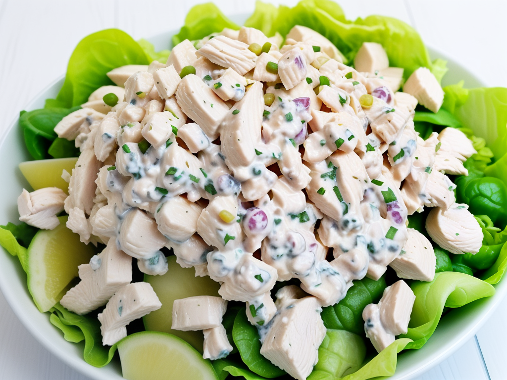 best chicken salad recipe no grapes