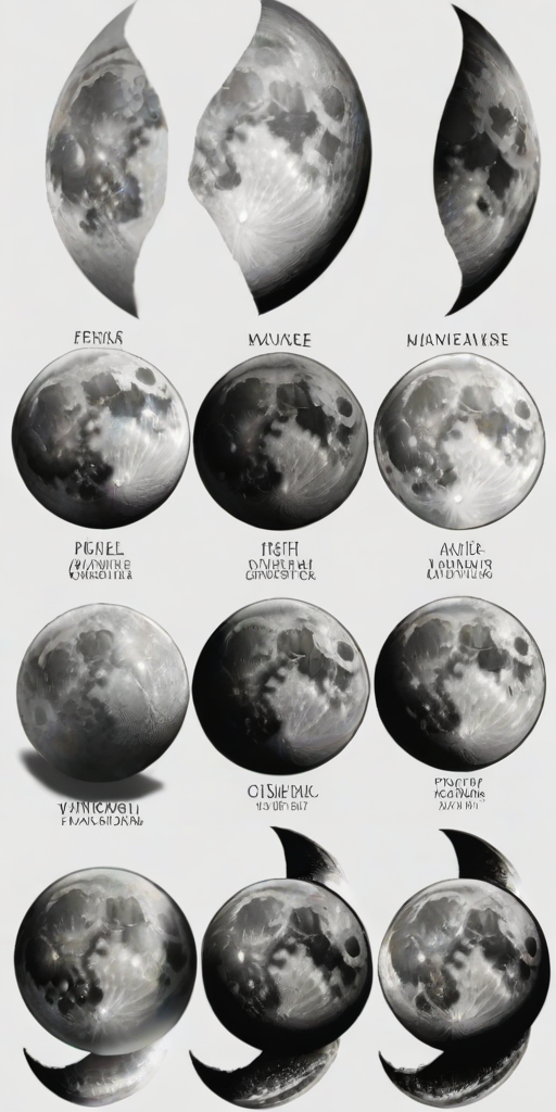 moon phases png