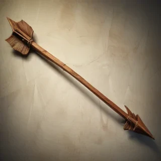 drawn arrow