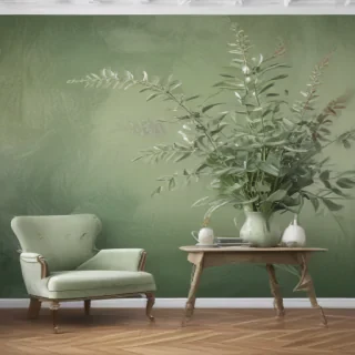 sage green backround