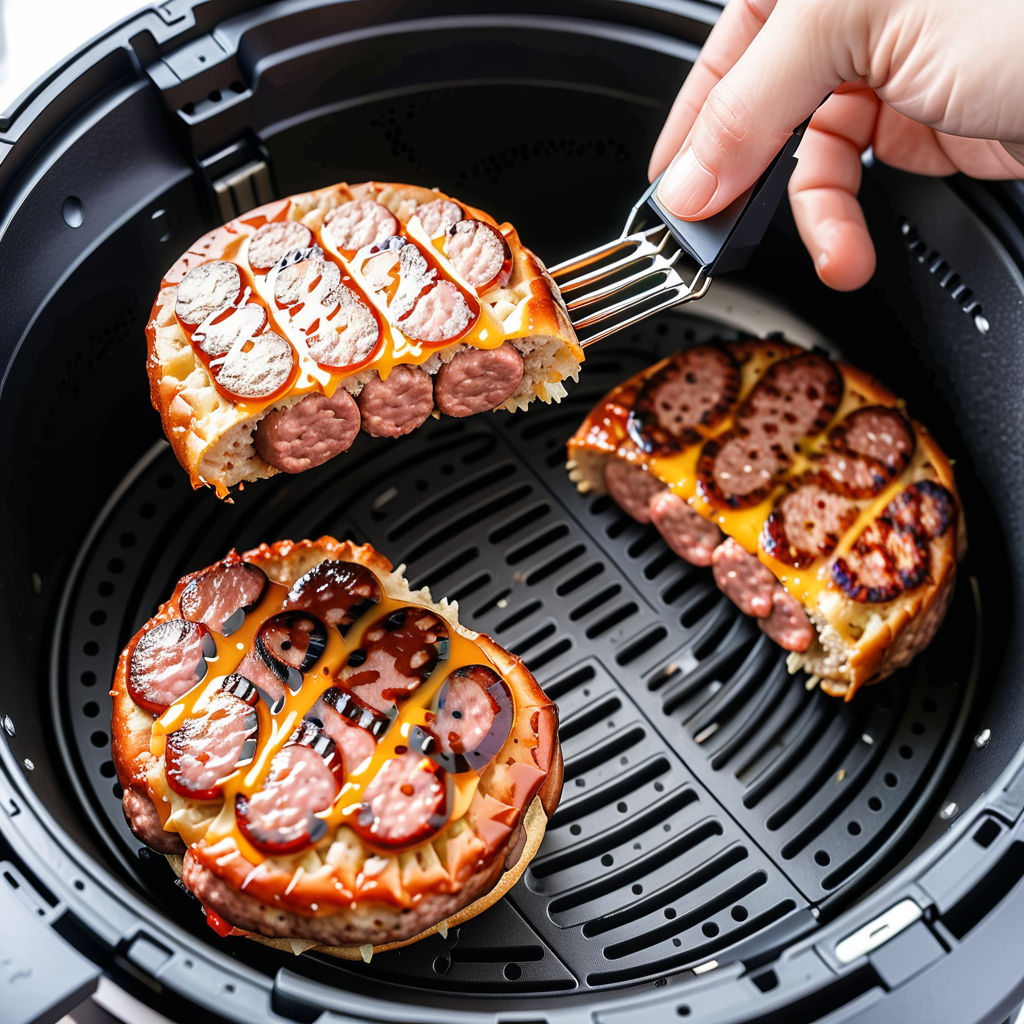 sausage patty in air fryer