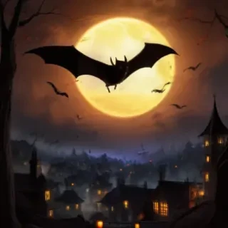 pictures of halloween bats