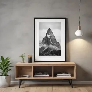 framed art mockup