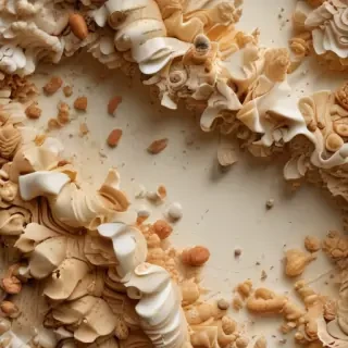 crumble paper background