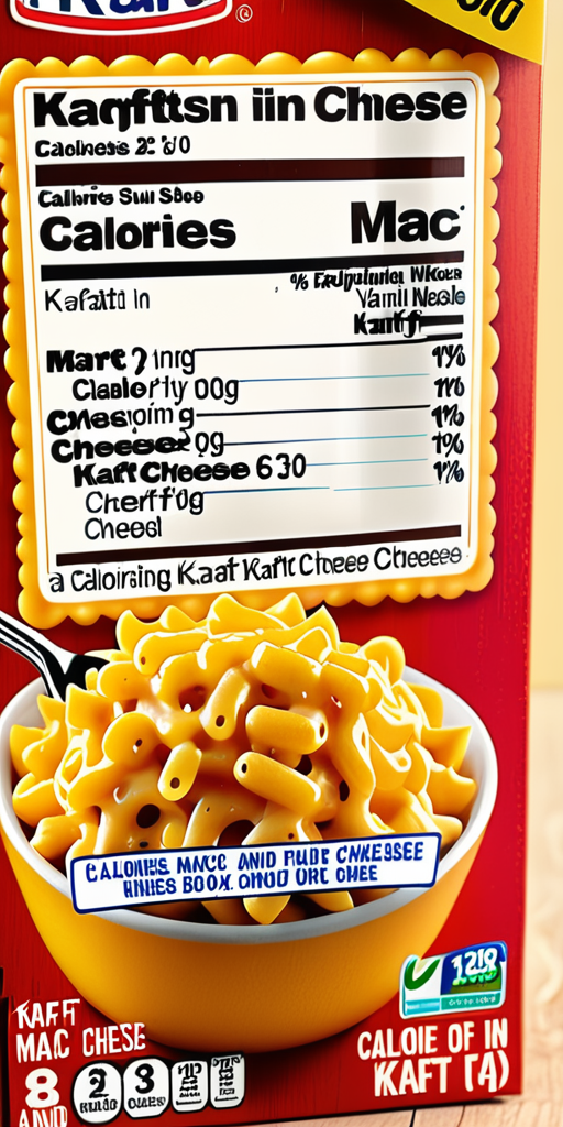 calories in a box of kraft mac and cheese