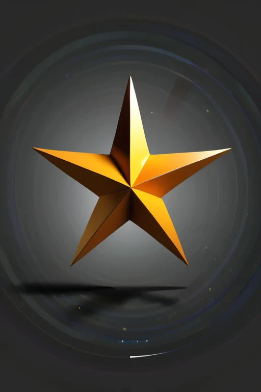3d star png