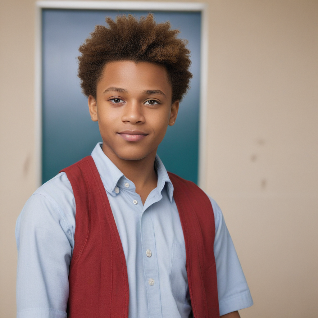 dwane is at school