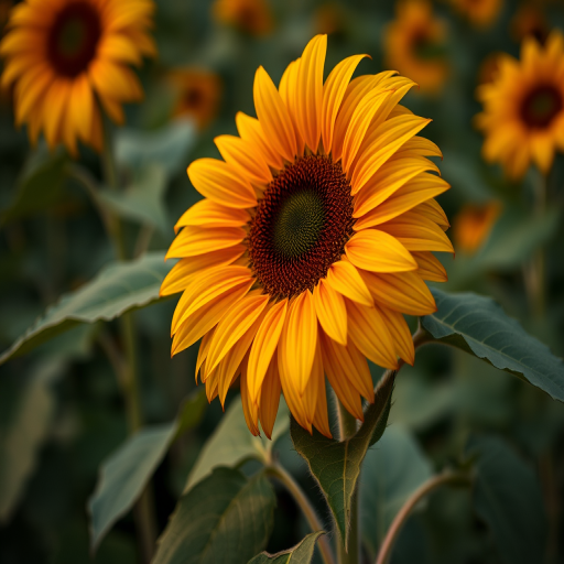 aesthetic sunflower
