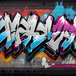 graffiti art background
