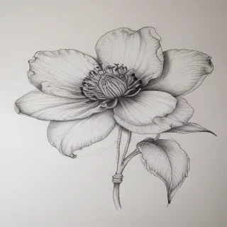 flower drawing pictures