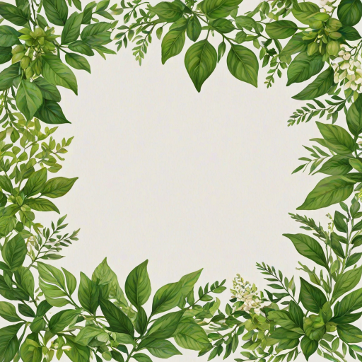 greenery border