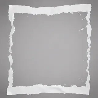 ripped paper transparent