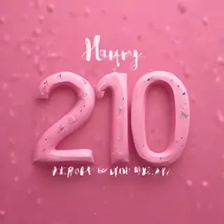 pink happy new year 2024
