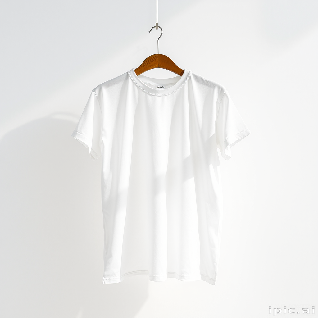 white t shirt transparent