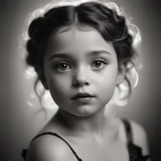 cute black and white
