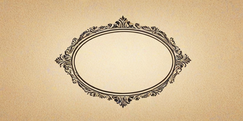 oval frame clipart