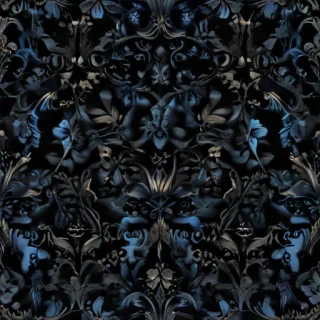 blue and black wallpaper