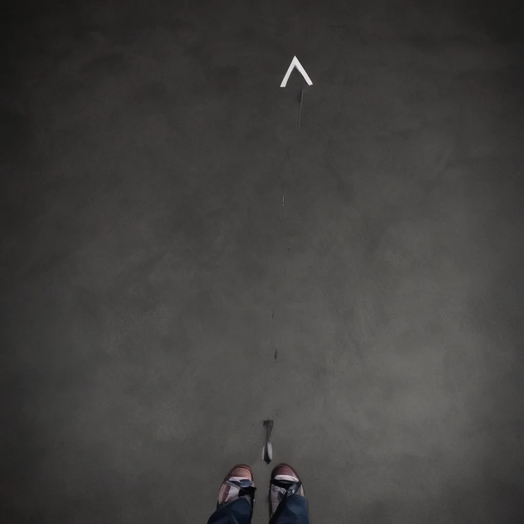 downward arrow