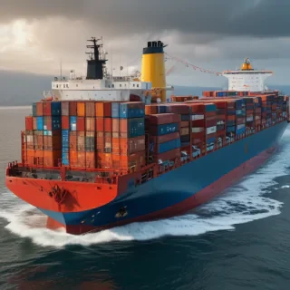container ship
