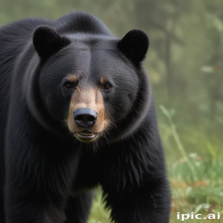 black bear png