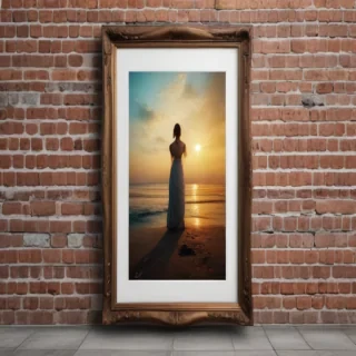 free wall art mockup
