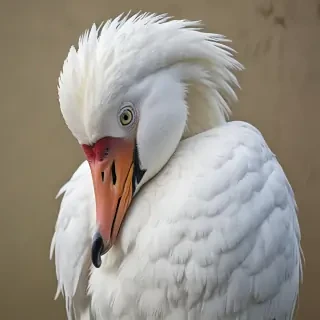 preening