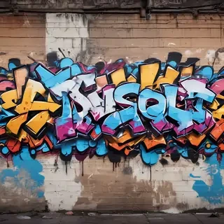 graffiti art background