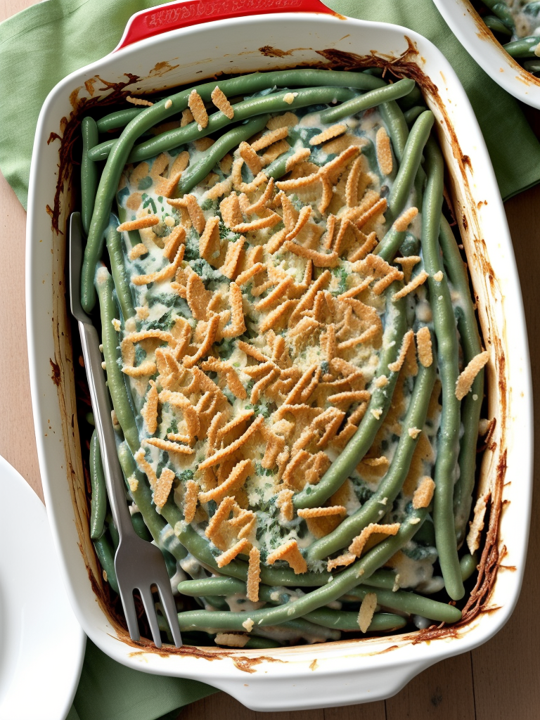 green bean casserole without mushrooms
