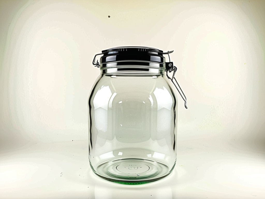 1 gallon glass jar with airtight lid