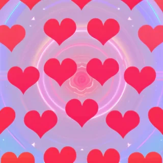 aesthetic hearts wallpaper