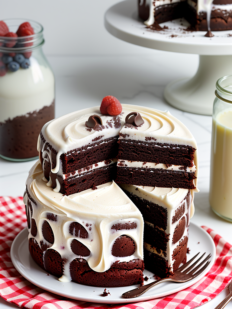 how to turn brownie mix into cake