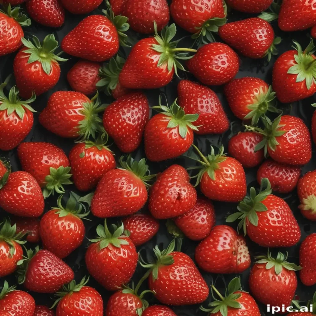 strawberry background aesthetic
