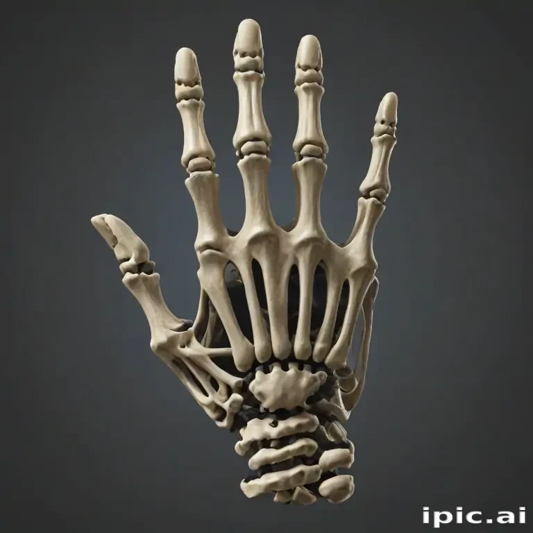 skeleton hand png