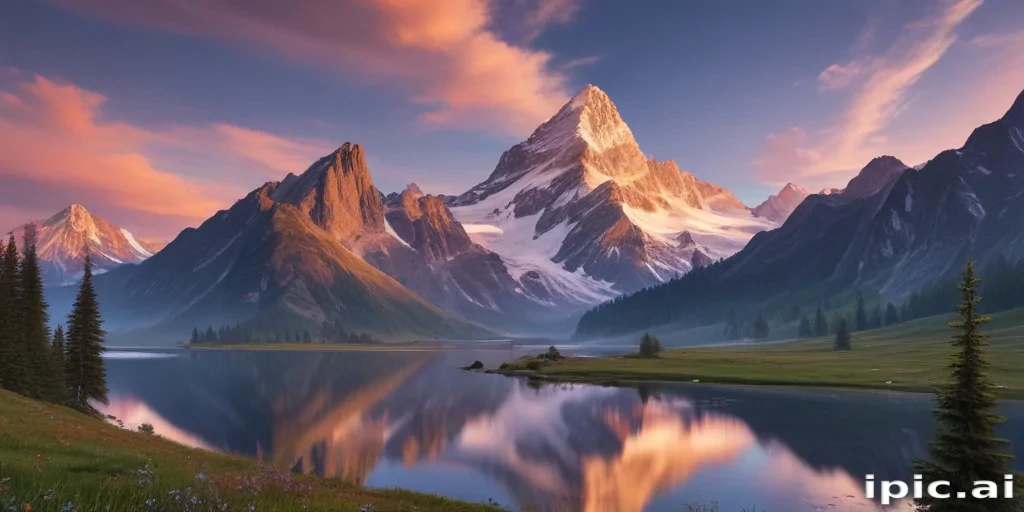 aesthetic mountain wallpaper