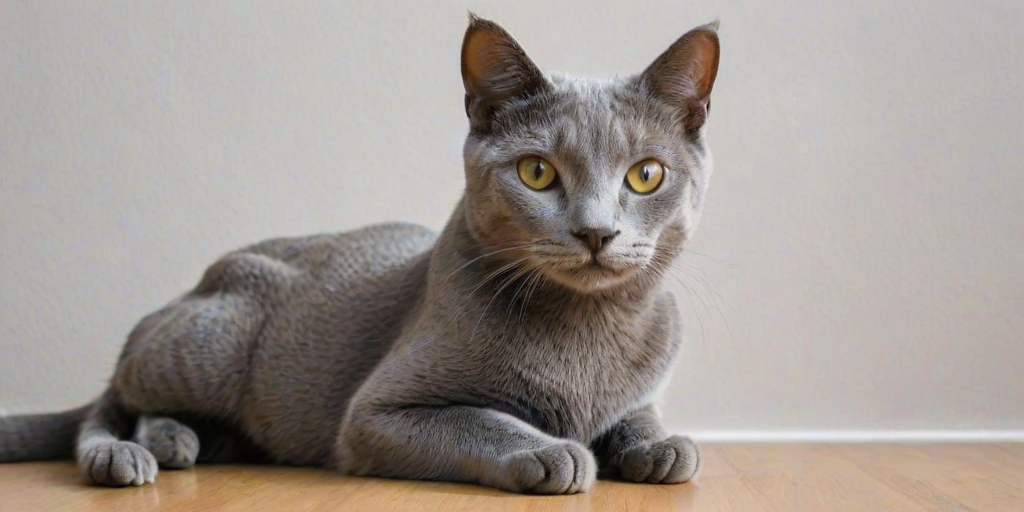 grey cat